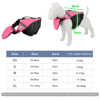 Redningsvest til hund